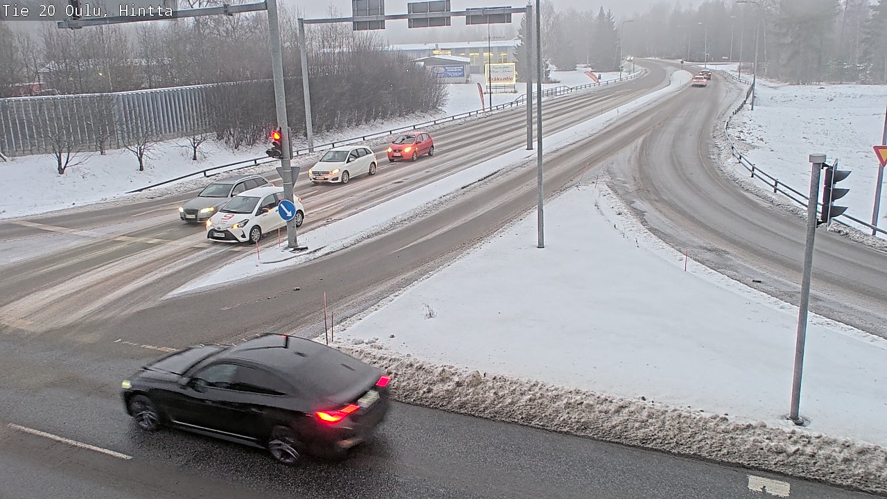 Weather Camera Image Road 20 Oulu, Hintta, Oulu, Pohjois-Pohjanmaa