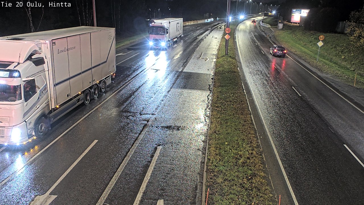 Kelikamerat Kuva Tie 20 Oulu, Hintta, Oulu, Pohjois-Pohjanmaa