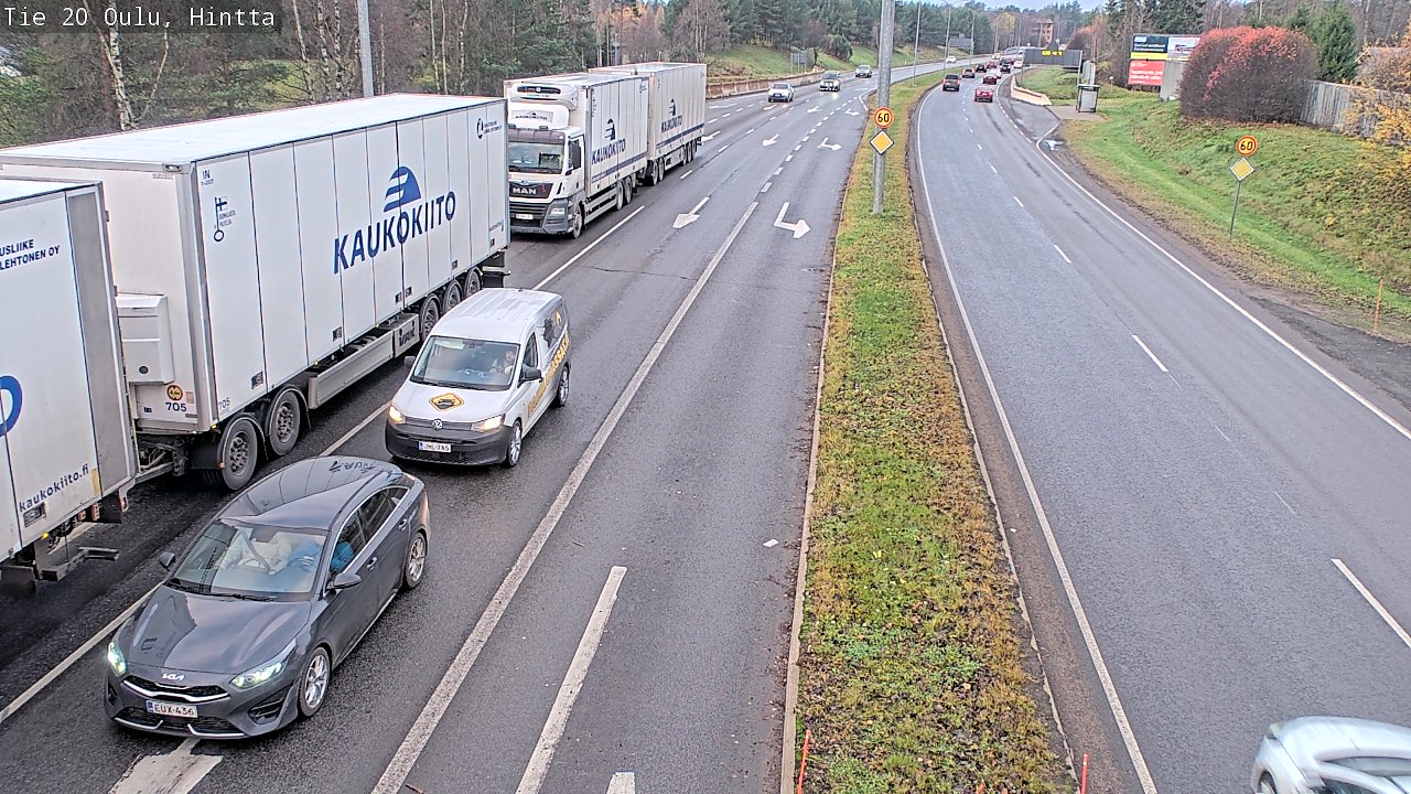 Kelikamerat Kuva Tie 20 Oulu, Hintta, Oulu, Pohjois-Pohjanmaa