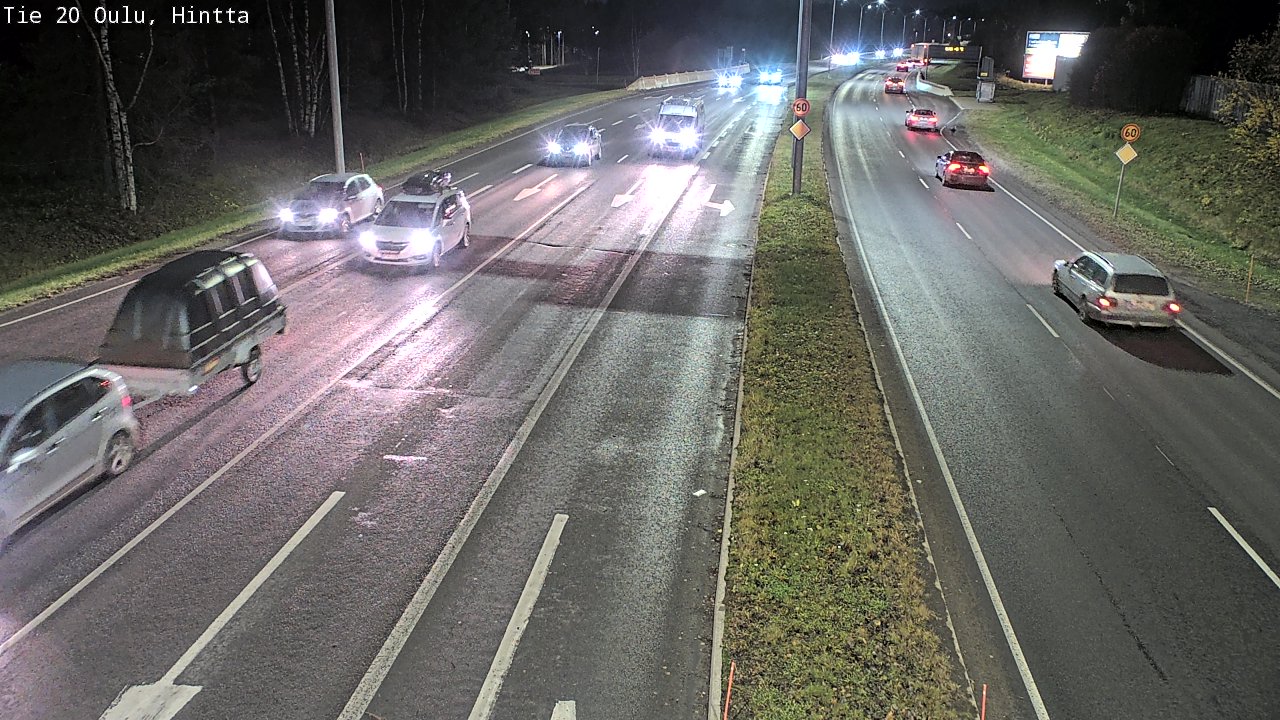 Kelikamerat Kuva Tie 20 Oulu, Hintta, Oulu, Pohjois-Pohjanmaa