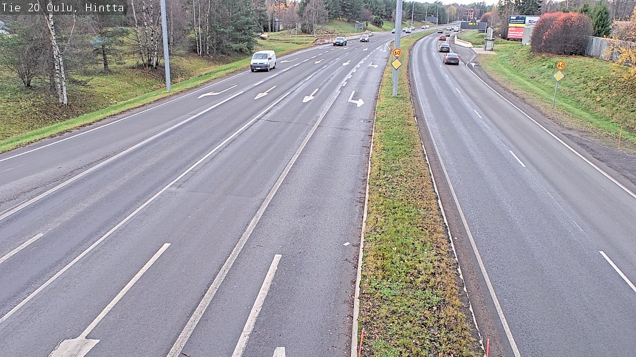 Kelikamerat Kuva Tie 20 Oulu, Hintta, Oulu, Pohjois-Pohjanmaa