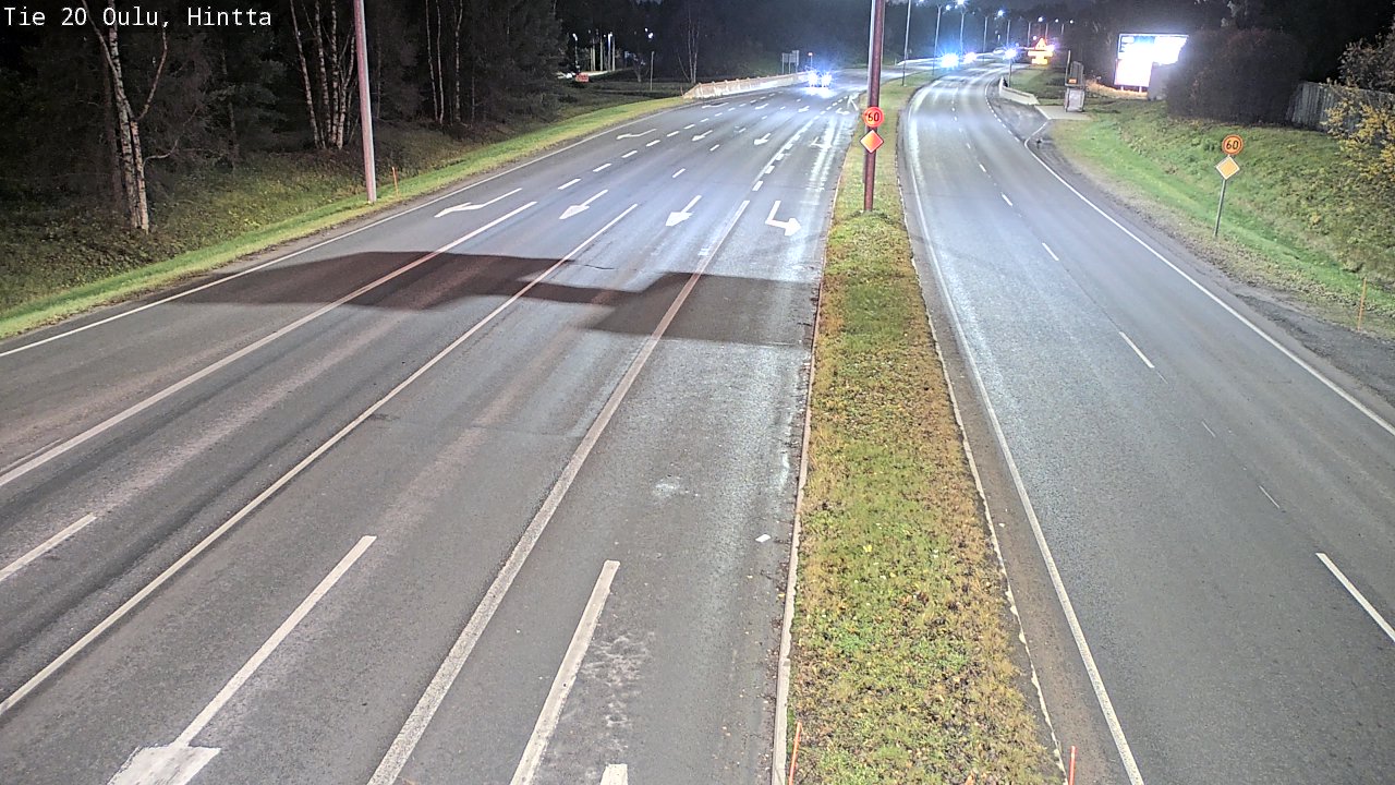 Kelikamerat Kuva Tie 20 Oulu, Hintta, Oulu, Pohjois-Pohjanmaa