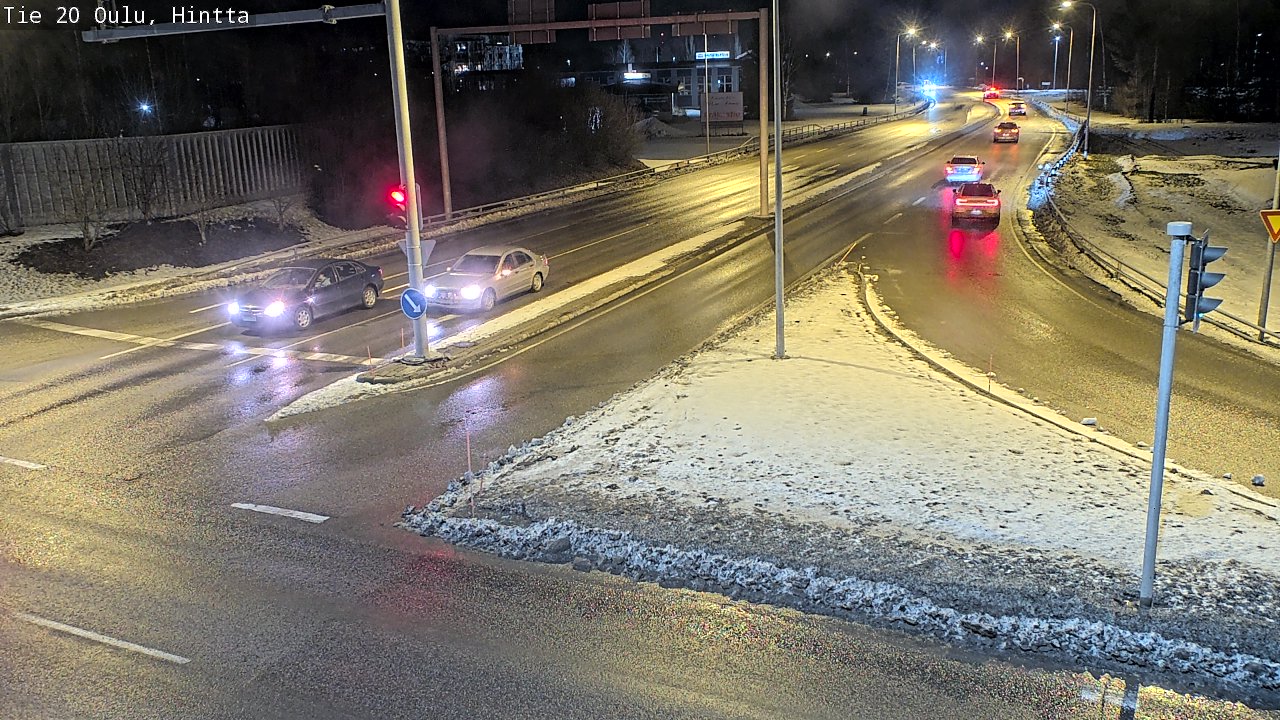 Kelikamerat Kuva Tie 20 Oulu, Hintta, Oulu, Pohjois-Pohjanmaa