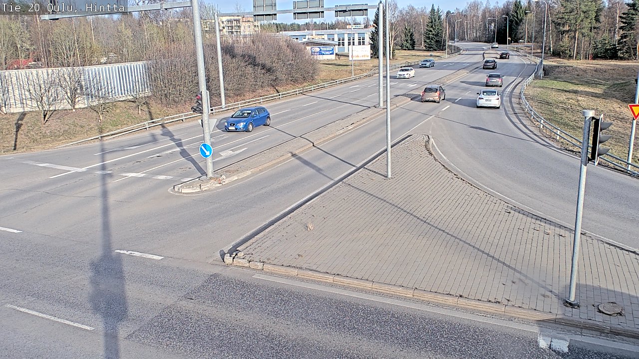 Kelikamerat Kuva Tie 20 Oulu, Hintta, Oulu, Pohjois-Pohjanmaa