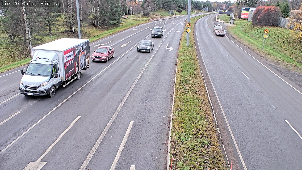 Kelikamerat Kuva Tie 20 Oulu, Hintta, Oulu, Pohjois-Pohjanmaa