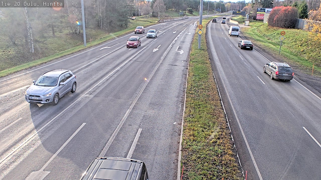 Kelikamerat Kuva Tie 20 Oulu, Hintta, Oulu, Pohjois-Pohjanmaa