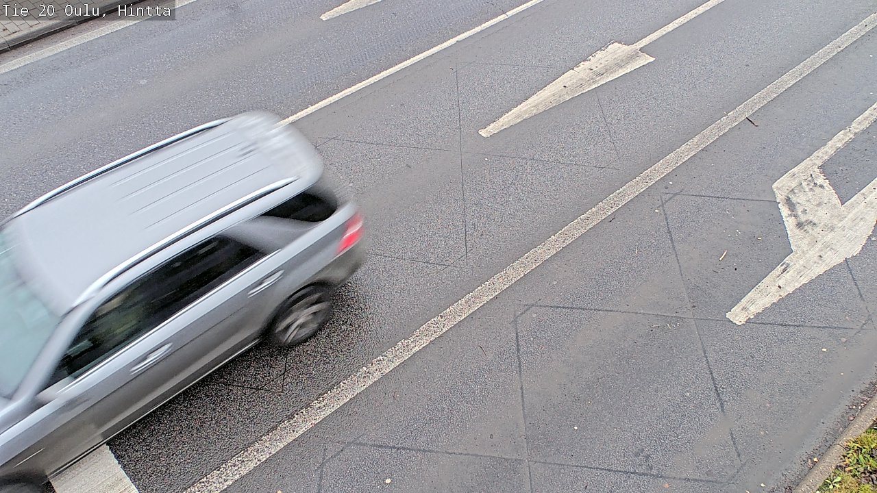 Weather Camera Image Väg 20 Uleåborg, Hintta, Oulu, Pohjois-Pohjanmaa