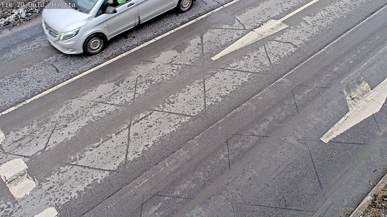 Weather Camera Image Road 20 Oulu, Hintta, Oulu, Pohjois-Pohjanmaa
