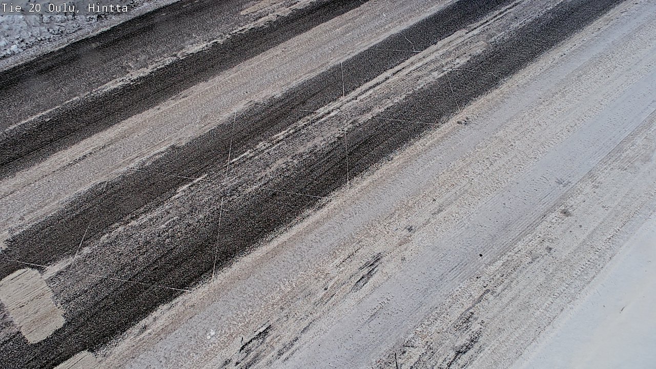 Weather Camera Image Road 20 Oulu, Hintta, Oulu, Pohjois-Pohjanmaa