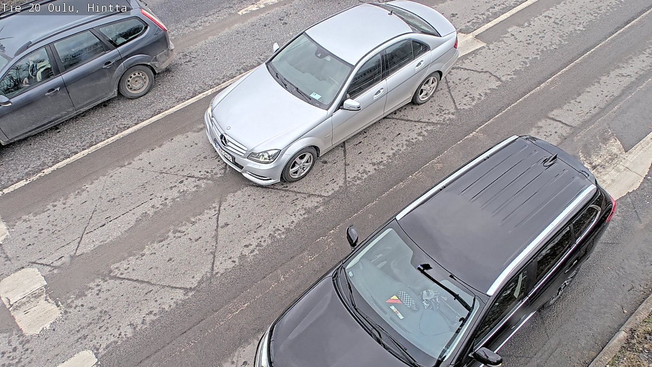 Weather Camera Image Väg 20 Uleåborg, Hintta, Oulu, Pohjois-Pohjanmaa