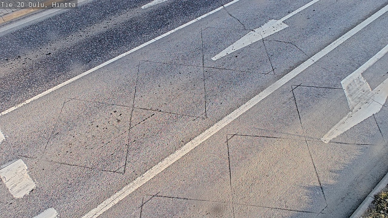 Weather Camera Image Road 20 Oulu, Hintta, Oulu, Pohjois-Pohjanmaa