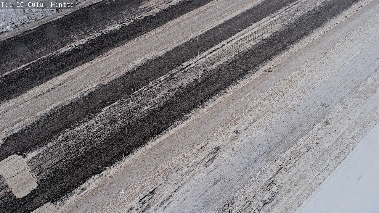 Weather Camera Image Road 20 Oulu, Hintta, Oulu, Pohjois-Pohjanmaa