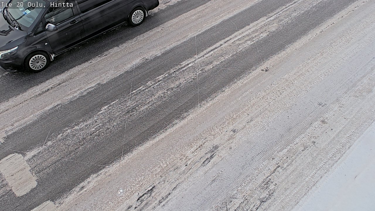 Weather Camera Image Road 20 Oulu, Hintta, Oulu, Pohjois-Pohjanmaa