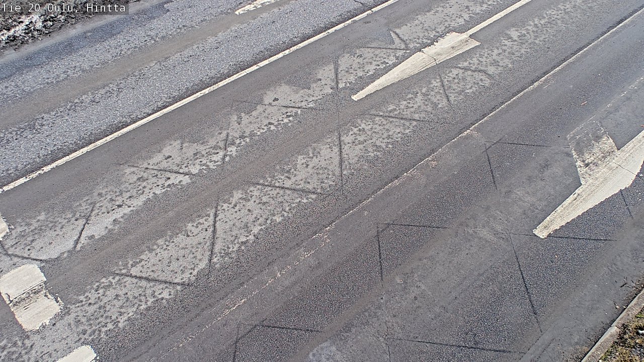 Weather Camera Image Road 20 Oulu, Hintta, Oulu, Pohjois-Pohjanmaa