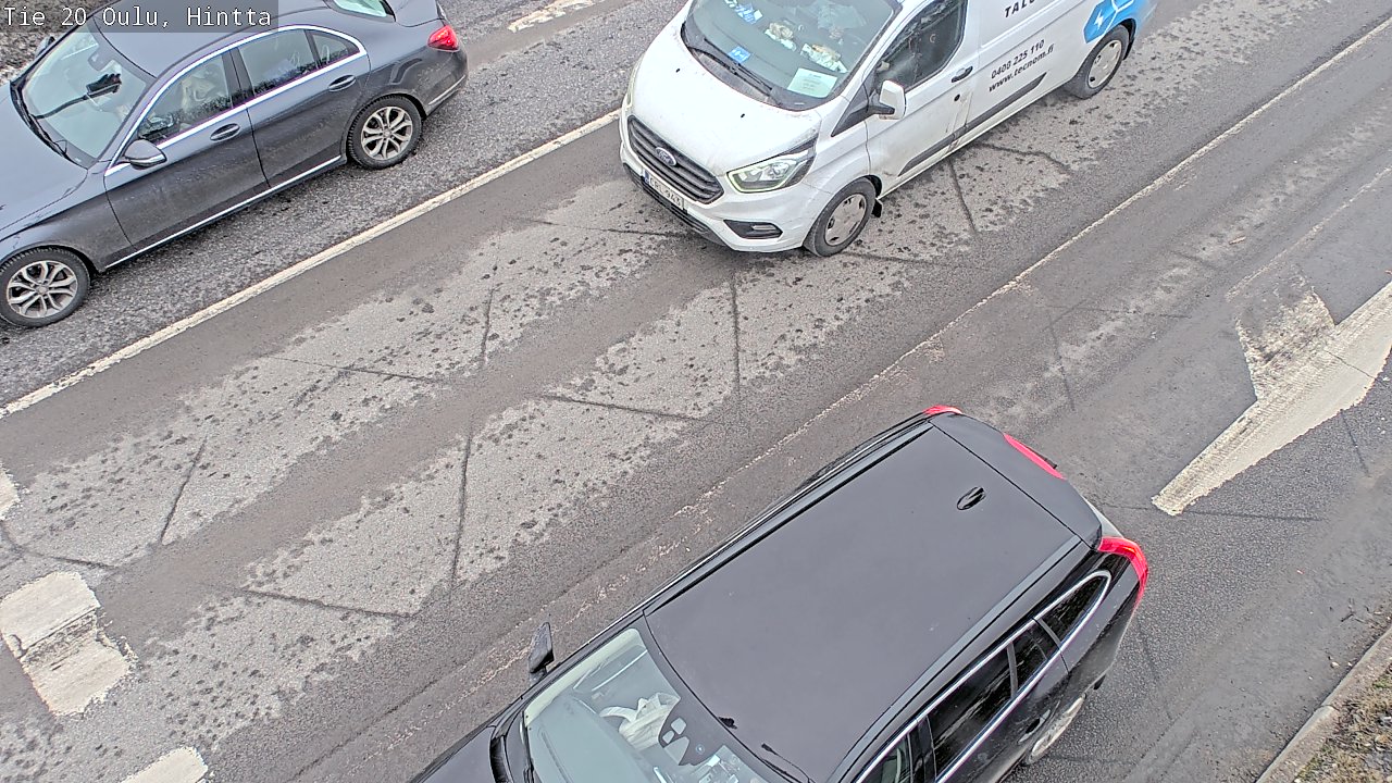 Weather Camera Image Road 20 Oulu, Hintta, Oulu, Pohjois-Pohjanmaa