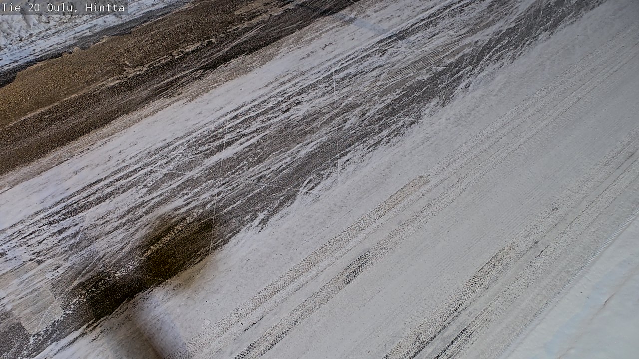 Weather Camera Image Road 20 Oulu, Hintta, Oulu, Pohjois-Pohjanmaa