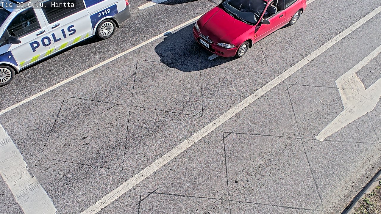 Kelikamerat Kuva Tie 20 Oulu, Hintta, Oulu, Pohjois-Pohjanmaa