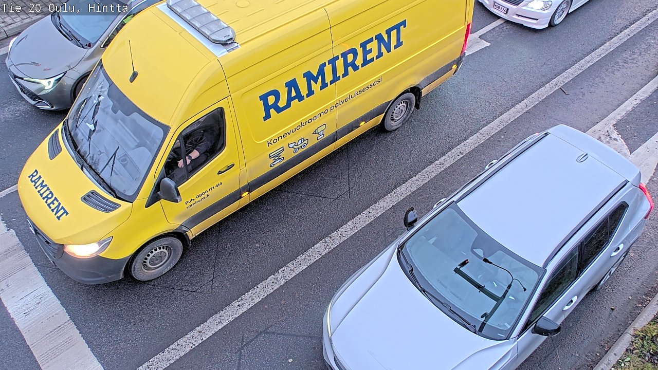 Kelikamerat Kuva Tie 20 Oulu, Hintta, Oulu, Pohjois-Pohjanmaa