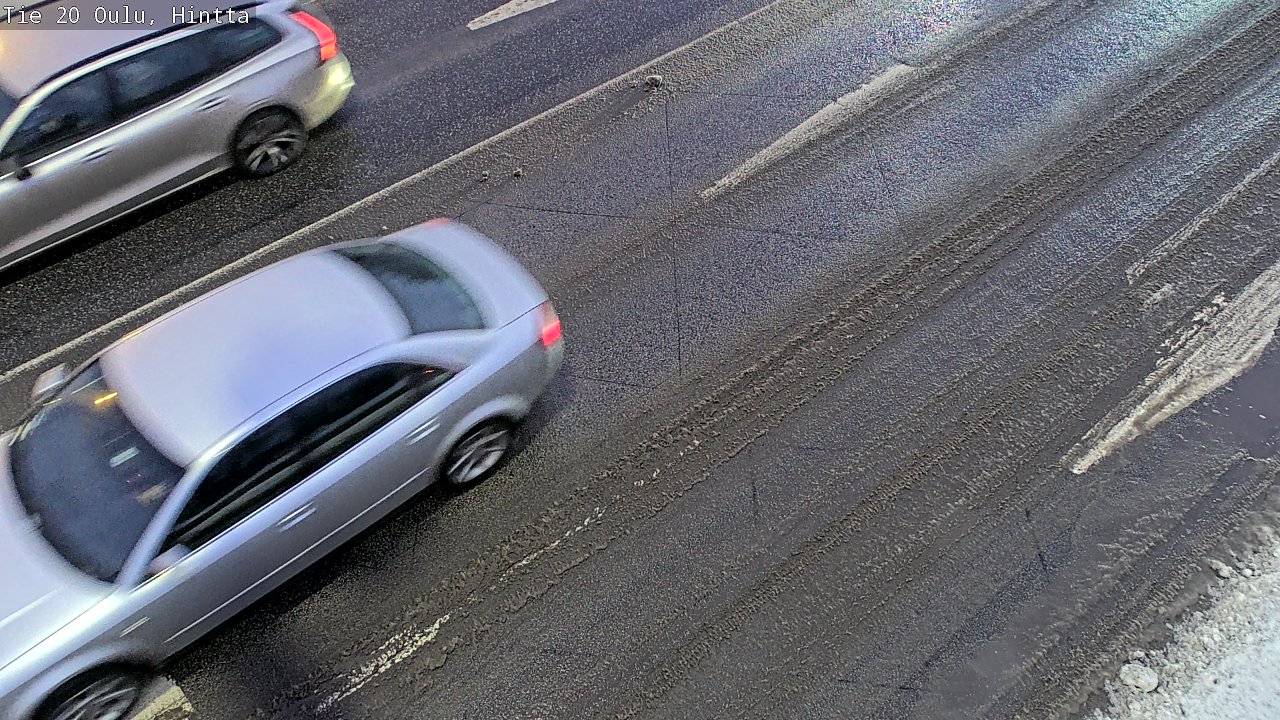 Weather Camera Image Road 20 Oulu, Hintta, Oulu, Pohjois-Pohjanmaa