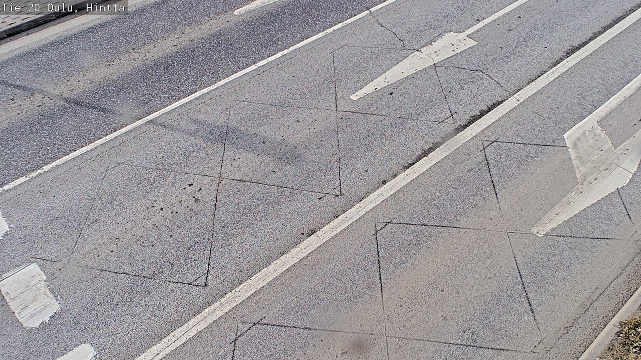 Weather Camera Image Road 20 Oulu, Hintta, Oulu, Pohjois-Pohjanmaa