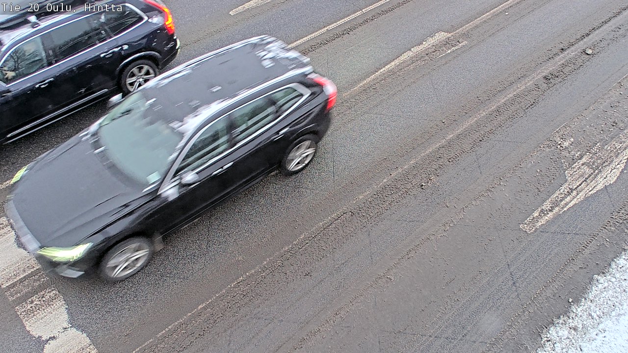 Weather Camera Image Väg 20 Uleåborg, Hintta, Oulu, Pohjois-Pohjanmaa