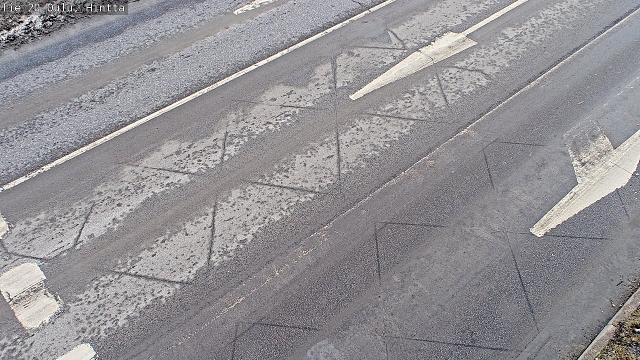 Weather Camera Image Road 20 Oulu, Hintta, Oulu, Pohjois-Pohjanmaa