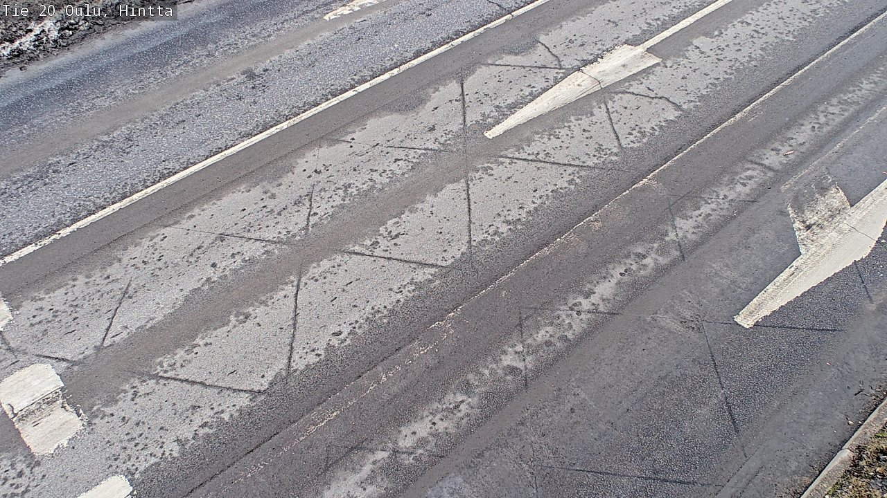 Weather Camera Image Road 20 Oulu, Hintta, Oulu, Pohjois-Pohjanmaa