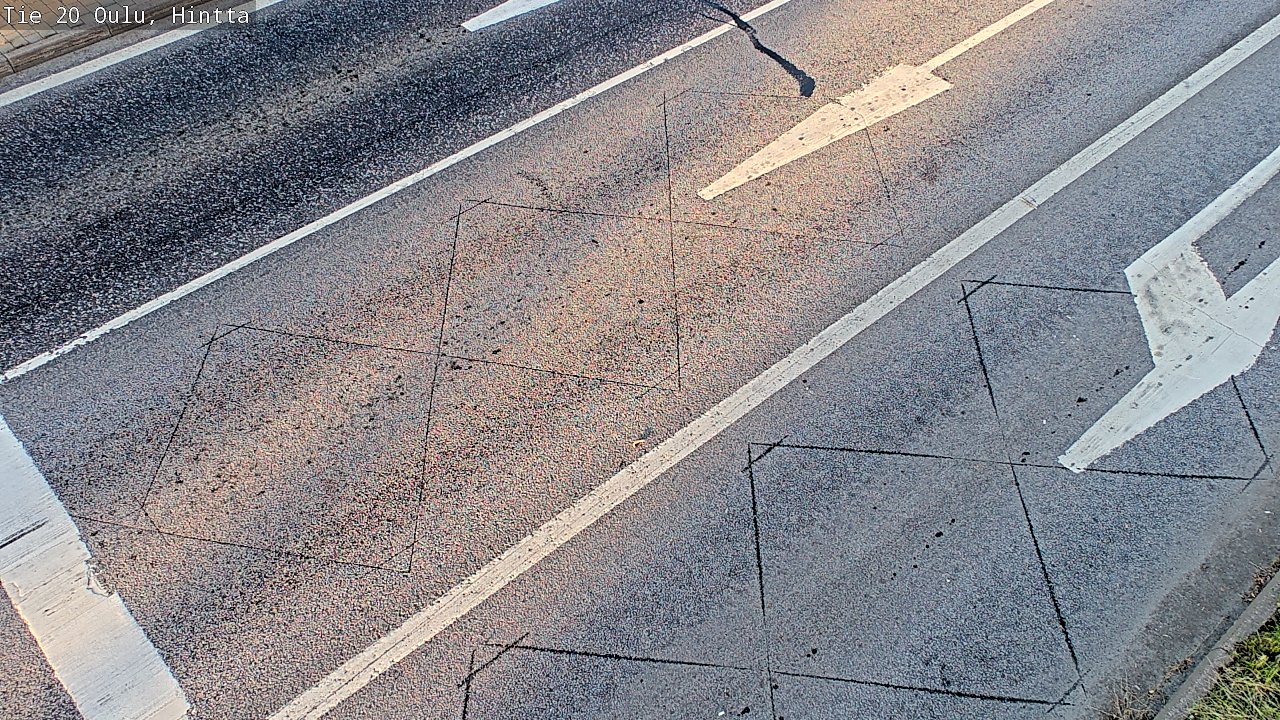 Weather Camera Image Road 20 Oulu, Hintta, Oulu, Pohjois-Pohjanmaa