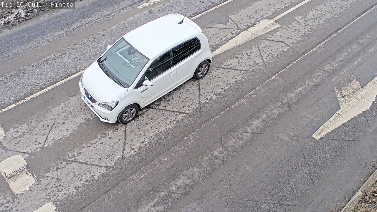 Weather Camera Image Road 20 Oulu, Hintta, Oulu, Pohjois-Pohjanmaa