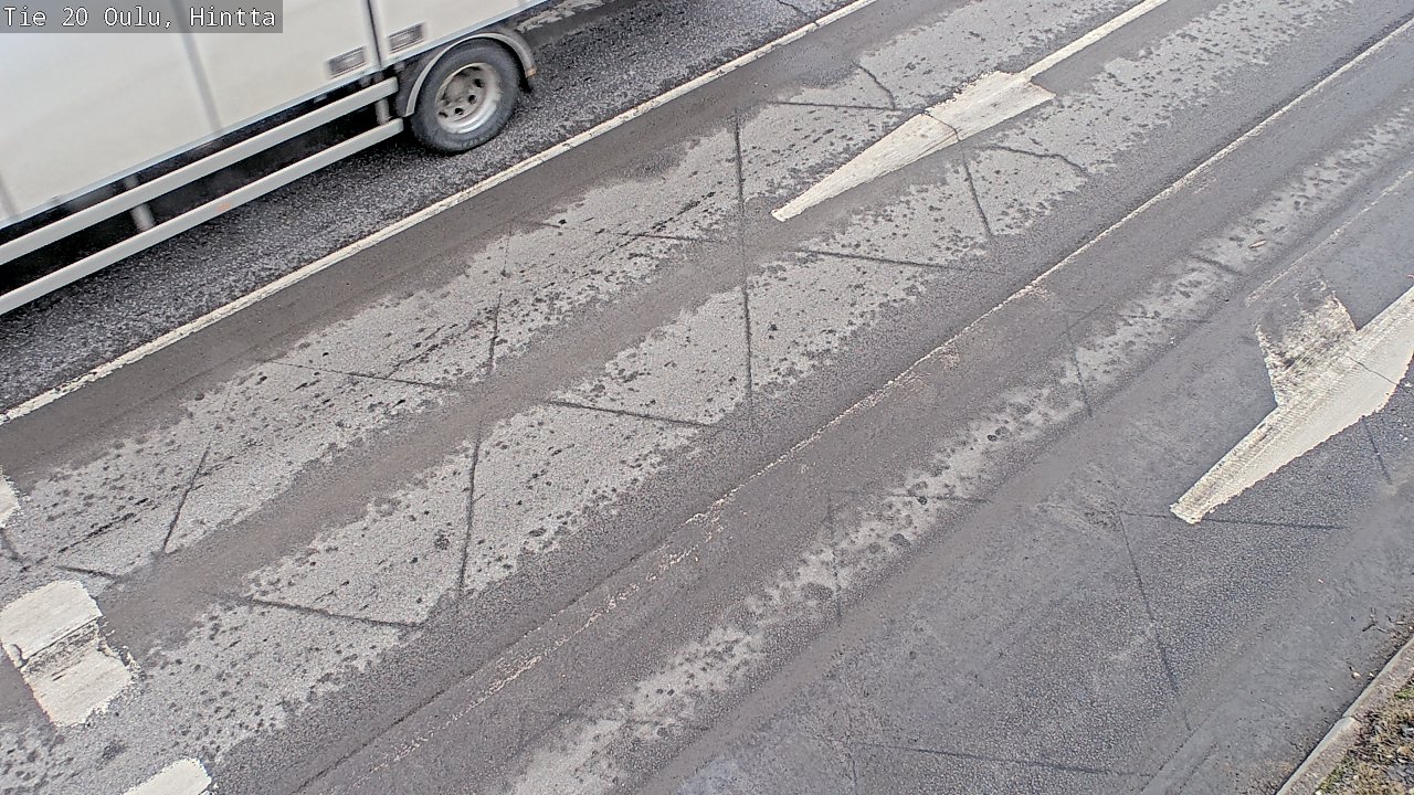 Weather Camera Image Road 20 Oulu, Hintta, Oulu, Pohjois-Pohjanmaa