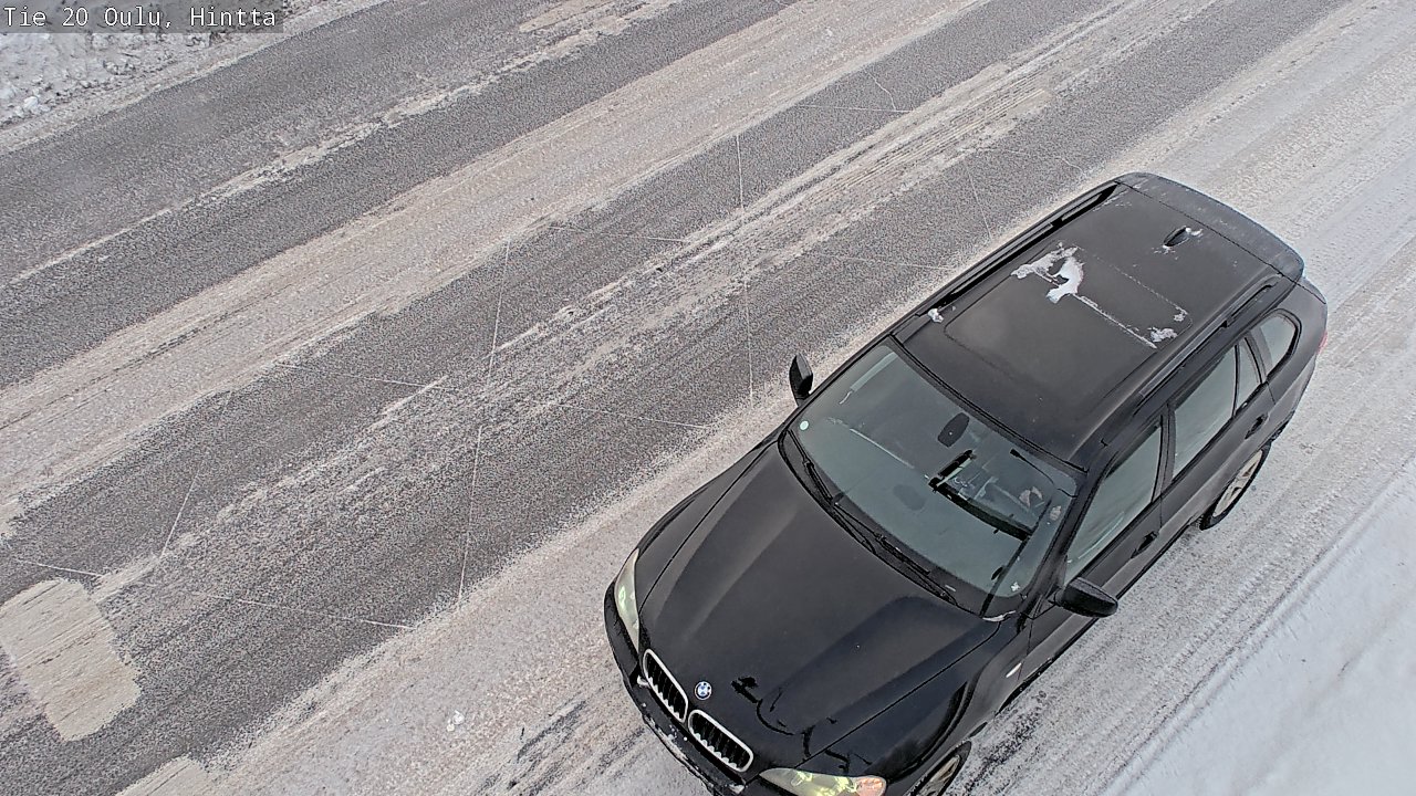 Weather Camera Image Road 20 Oulu, Hintta, Oulu, Pohjois-Pohjanmaa