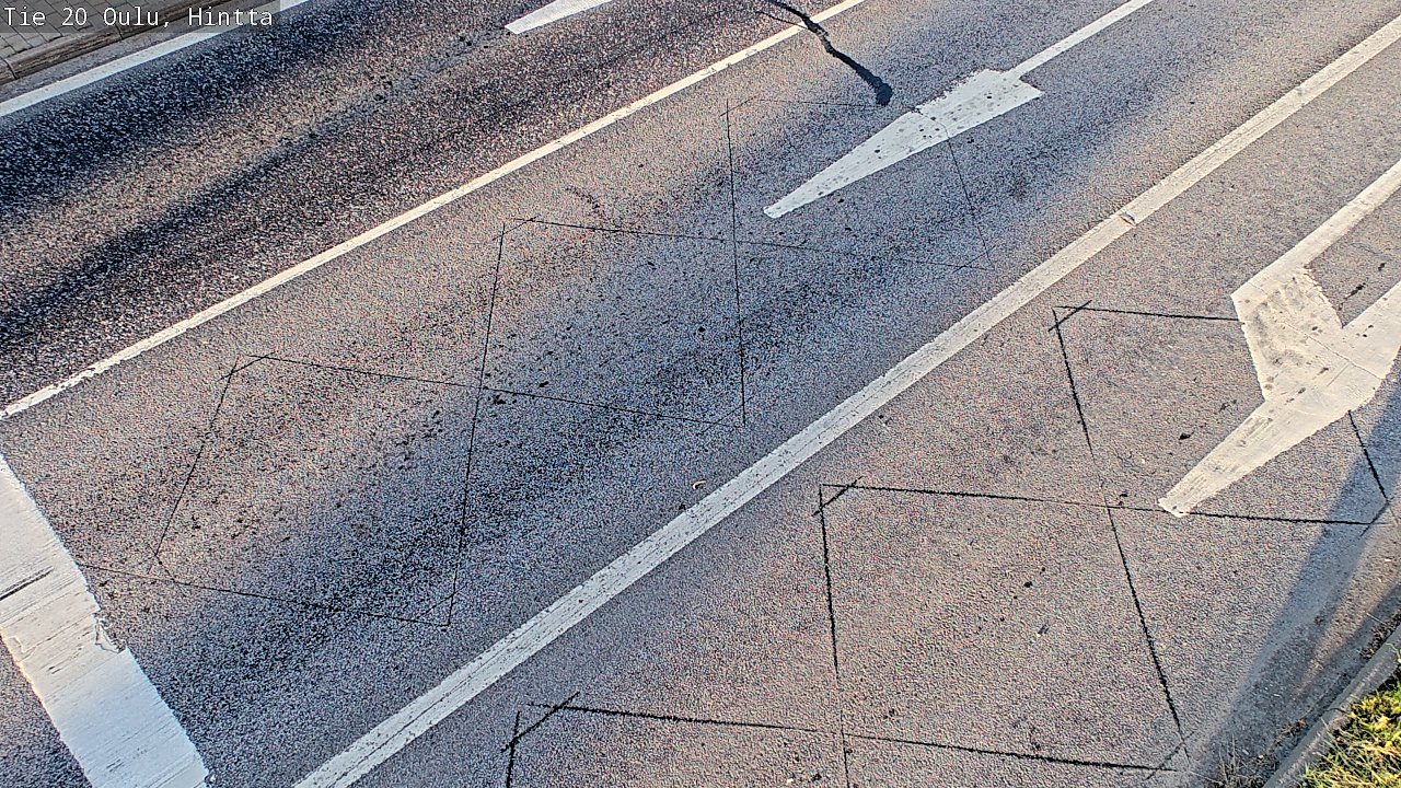 Weather Camera Image Road 20 Oulu, Hintta, Oulu, Pohjois-Pohjanmaa