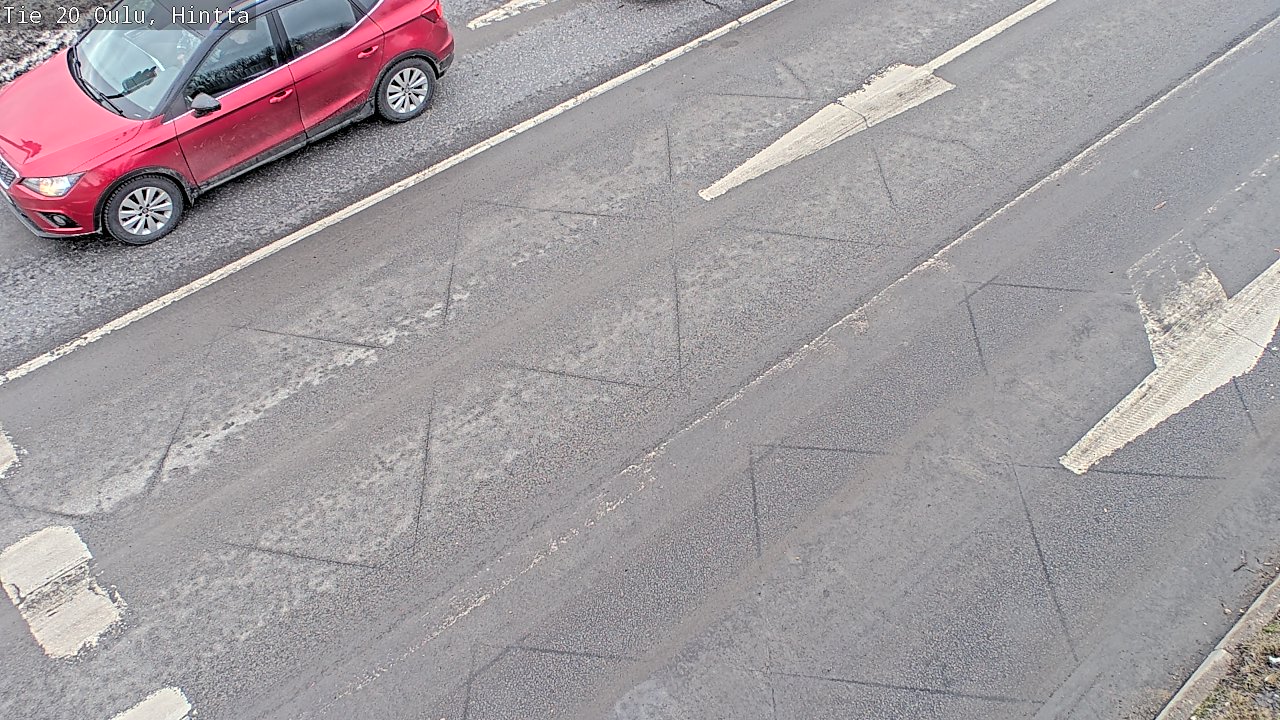 Weather Camera Image Road 20 Oulu, Hintta, Oulu, Pohjois-Pohjanmaa