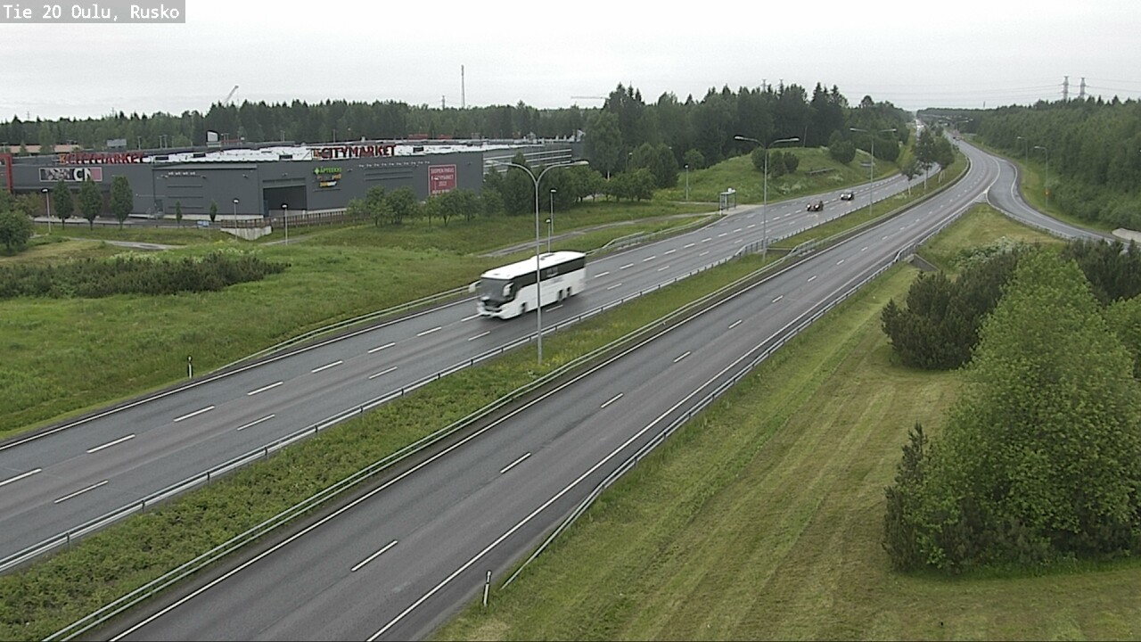 Kelikamerat Kuva Tie 20 Oulu, Rusko, Oulu, Pohjois-Pohjanmaa