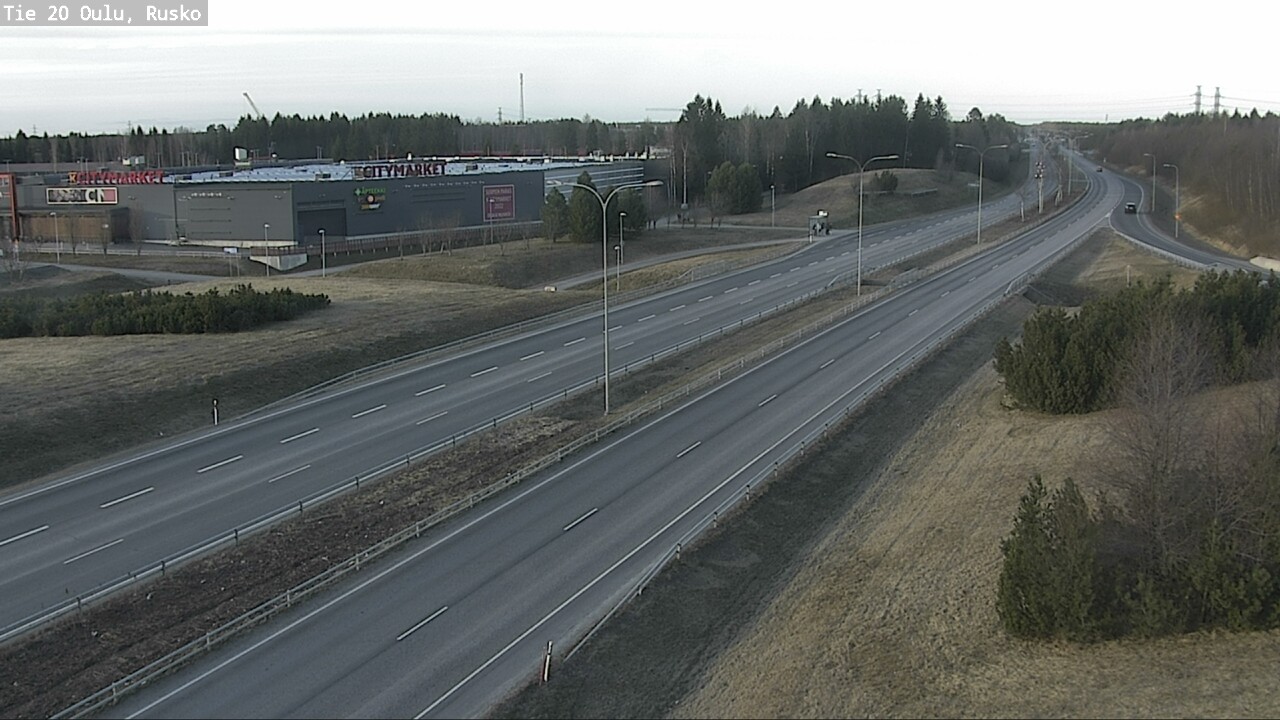 Kelikamerat Kuva Tie 20 Oulu, Rusko, Oulu, Pohjois-Pohjanmaa