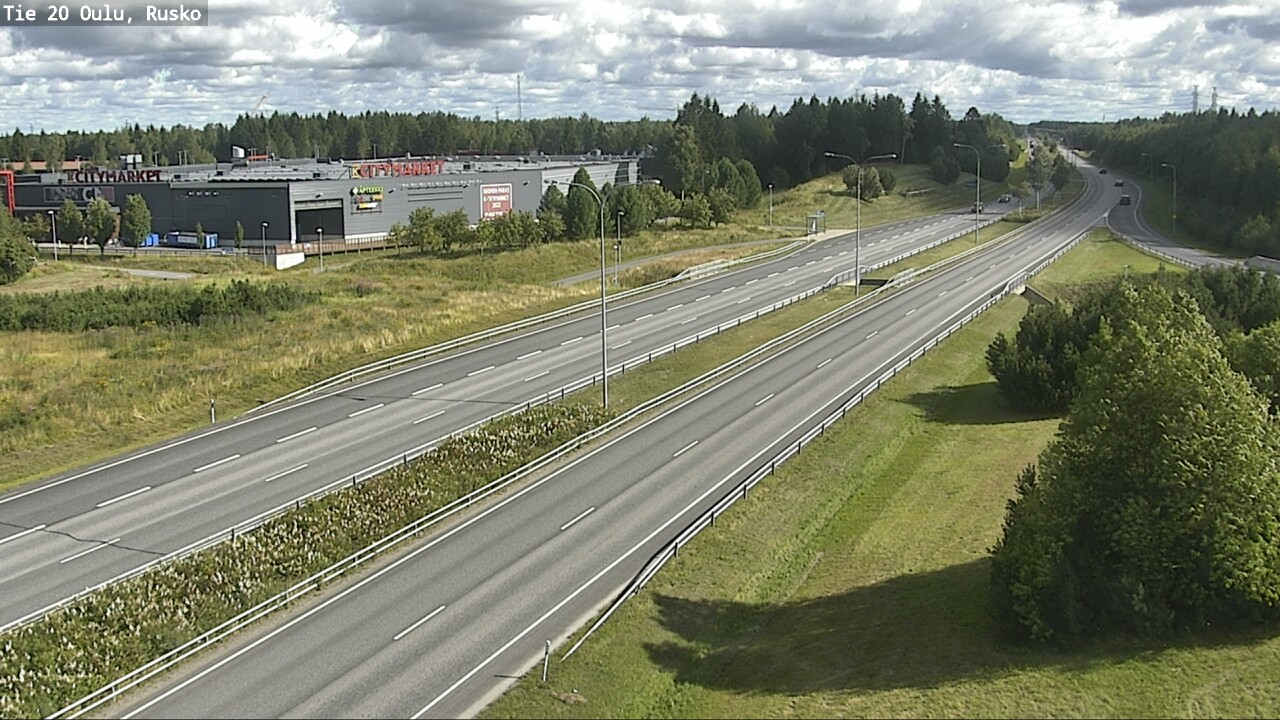Kelikamerat Kuva Tie 20 Oulu, Rusko, Oulu, Pohjois-Pohjanmaa