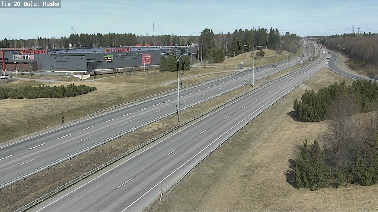 Kelikamerat Kuva Tie 20 Oulu, Rusko, Oulu, Pohjois-Pohjanmaa