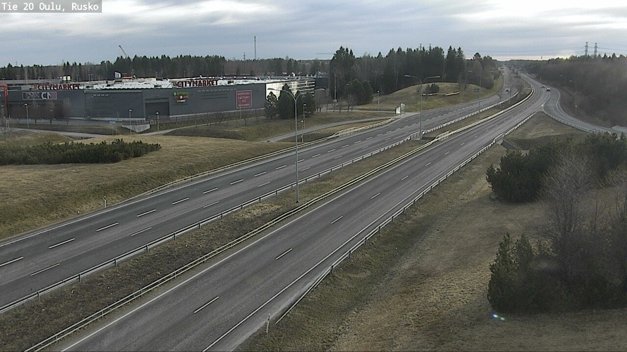 Kelikamerat Kuva Tie 20 Oulu, Rusko, Oulu, Pohjois-Pohjanmaa