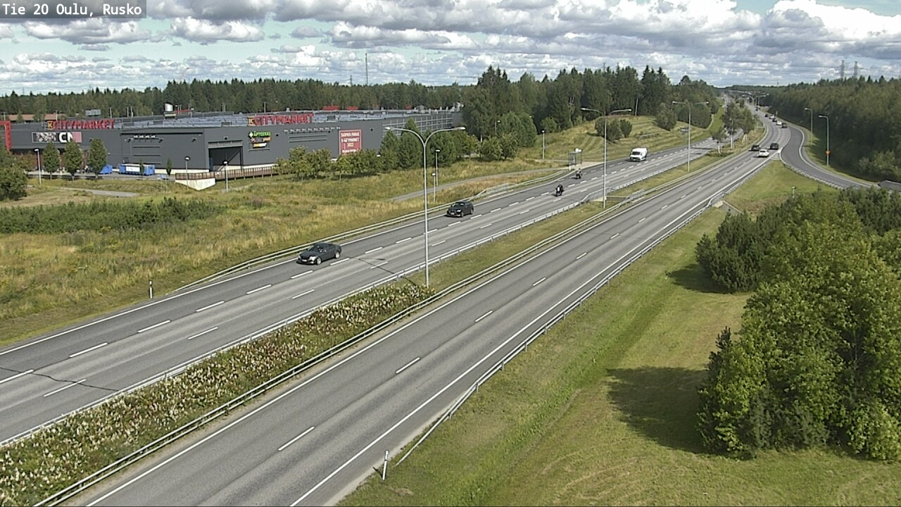 Kelikamerat Kuva Tie 20 Oulu, Rusko, Oulu, Pohjois-Pohjanmaa