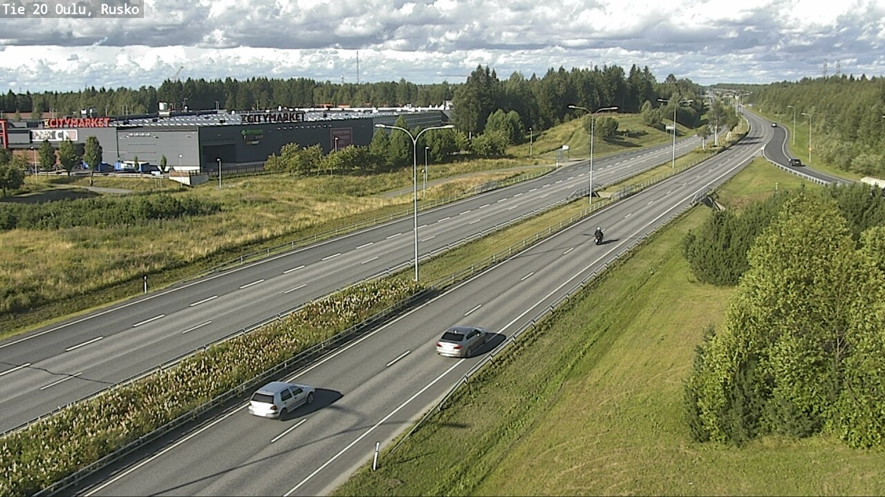 Kelikamerat Kuva Tie 20 Oulu, Rusko, Oulu, Pohjois-Pohjanmaa