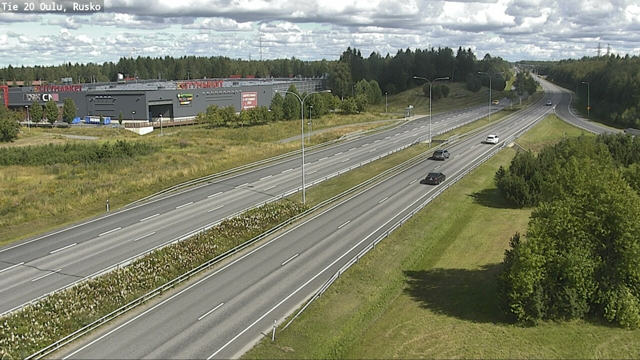 Kelikamerat Kuva Tie 20 Oulu, Rusko, Oulu, Pohjois-Pohjanmaa