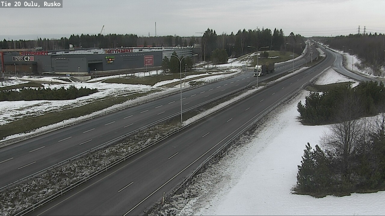 Kelikamerat Kuva Tie 20 Oulu, Rusko, Oulu, Pohjois-Pohjanmaa