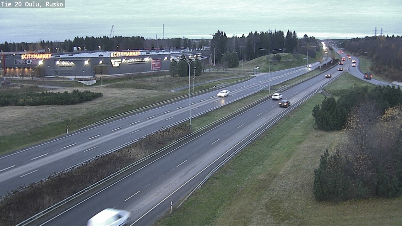 Kelikamerat Kuva Tie 20 Oulu, Rusko, Oulu, Pohjois-Pohjanmaa