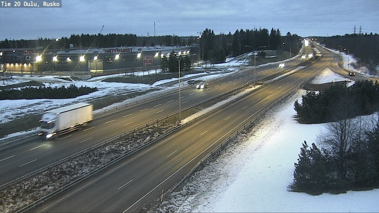 Kelikamerat Kuva Tie 20 Oulu, Rusko, Oulu, Pohjois-Pohjanmaa