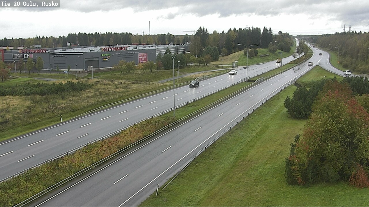 Weather Camera Image Road 20 Oulu, Rusko, Oulu, Pohjois-Pohjanmaa