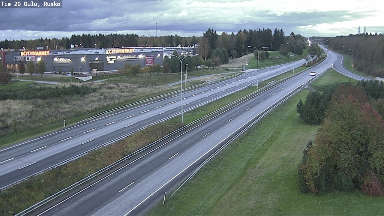 Kelikamerat Kuva Tie 20 Oulu, Rusko, Oulu, Pohjois-Pohjanmaa