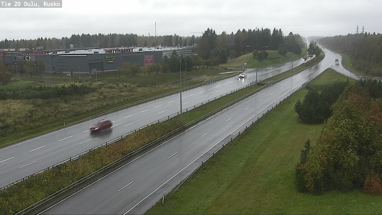 Weather Camera Image Road 20 Oulu, Rusko, Oulu, Pohjois-Pohjanmaa