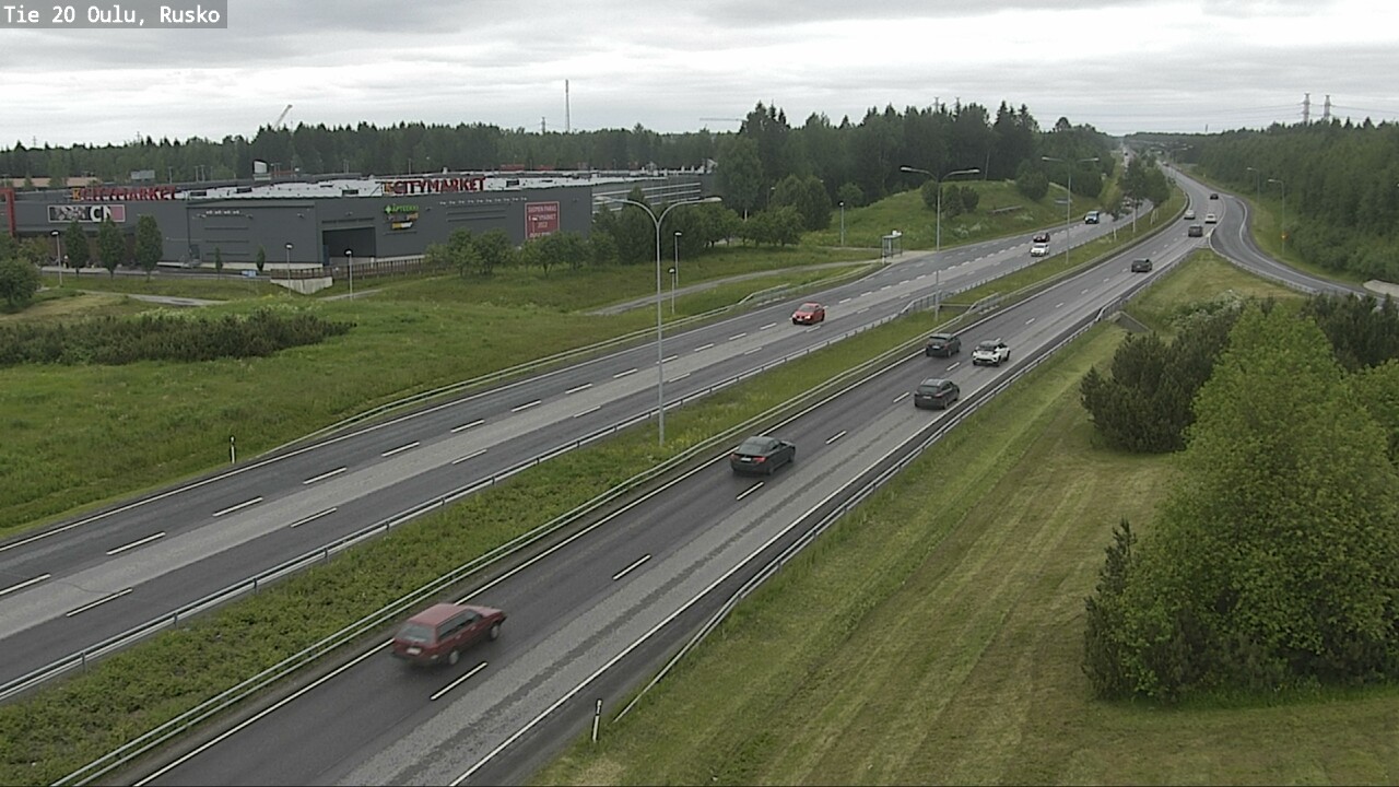 Kelikamerat Kuva Tie 20 Oulu, Rusko, Oulu, Pohjois-Pohjanmaa