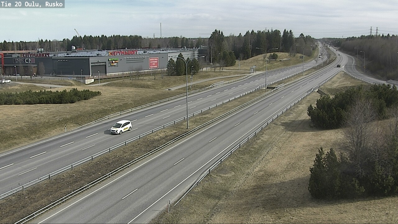 Kelikamerat Kuva Tie 20 Oulu, Rusko, Oulu, Pohjois-Pohjanmaa