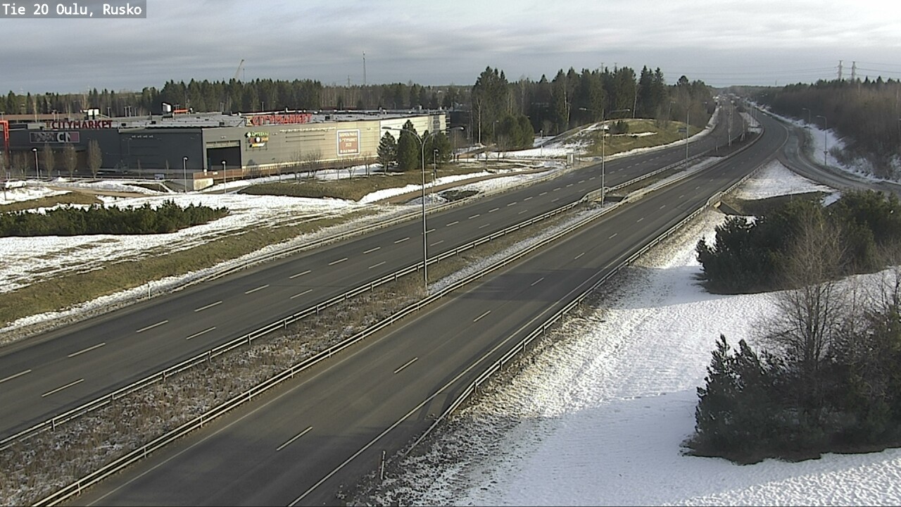 Kelikamerat Kuva Tie 20 Oulu, Rusko, Oulu, Pohjois-Pohjanmaa